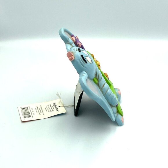 Vtg Perjinkities Dr. Seuss Picture Photo Frame Elephant & Other Creatures - Picture 5 of 7